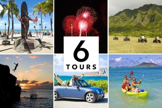 Amazing Oahu Adventure Bundle: 6 Epic Self-Guided Audio Tours