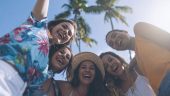 besties building Big Island memories