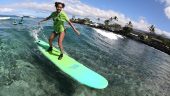 My son surfing 3rd time