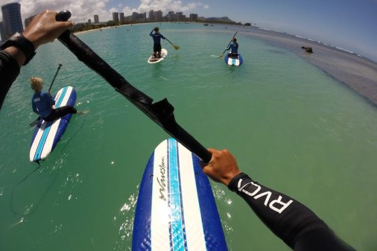 Surf Honolulu: Ala Moana Stand-up Paddleboard Lesson