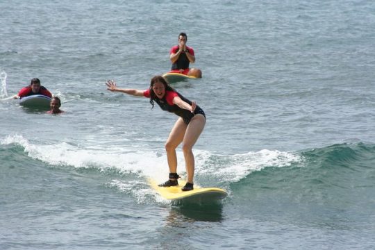 Surf Lesson in Sunny Po'ipu
