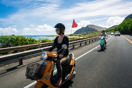 Hawaiian Style Moped Rental for the Day
