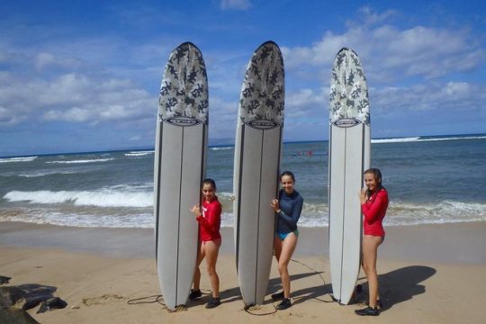 Semi-Private Surf Lesson on Maui South Shore