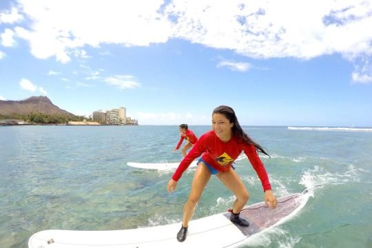 Surfing - Semi-Private Lessons - Waikiki, Oahu