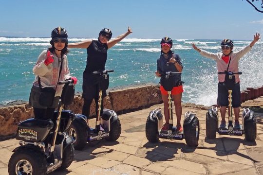 Discover Waikiki. Guided 1hr45m Signature Hoverboard Tour