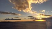 Sunset flight