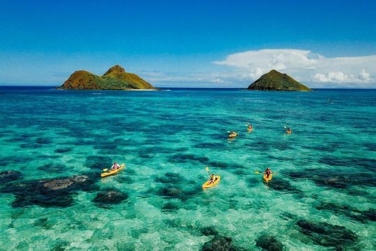 Kailua Twin Islands Guided Kayak Tour, Oahu