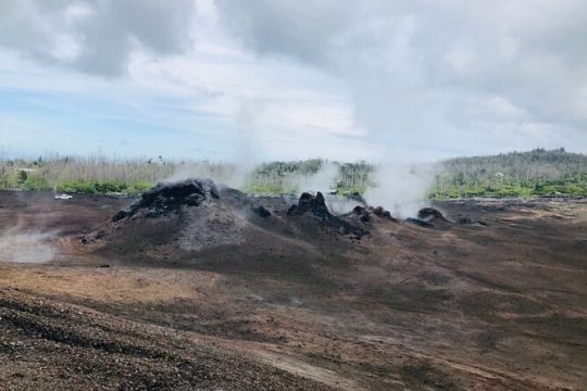 Private Electric Bike Tour with Lava Hike in Pāhoa