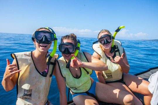 Ultimate South Island Zodiac Boat Snorkel Adventure in Kauai