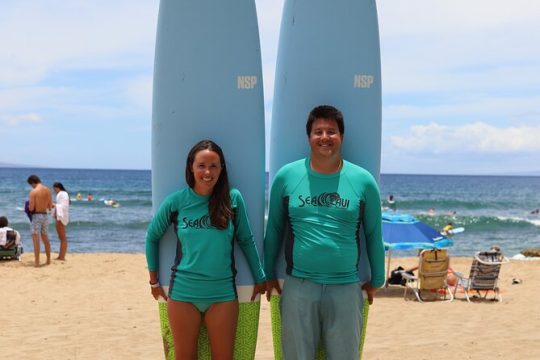 Private Surf Lessons from Kaanapali Beach