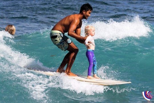 Surf Lessons on the North Shore Great for Families and all Ages