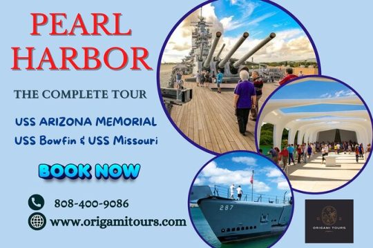 Origamitours | Pearl Harbor (USS Arizona Ticket Included) & BattleShip Missouri