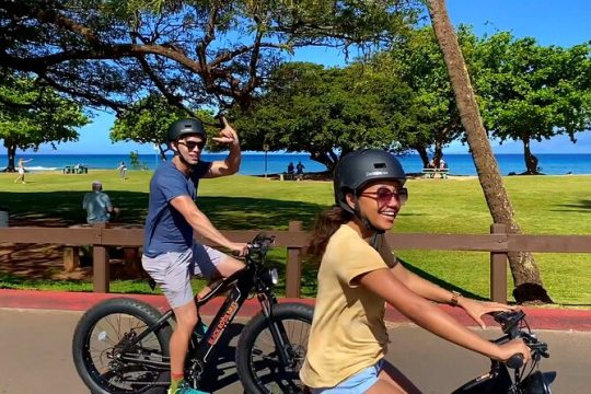 West Maui: Self Guided Electric Bike and Snorkel Explorer