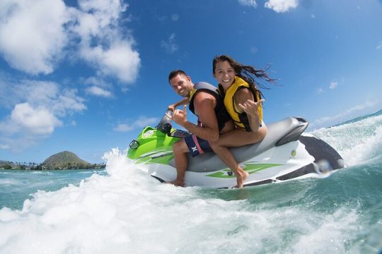 Jet Ski and Banana Boat on Maunalua Bay Exclusive Combo