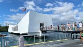 Nice shuttle for Pearl Harbor and Honolulu tour.  