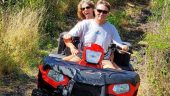 Amazing ATV ride to the Green Sand Beach