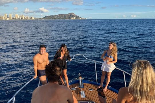 Private Full Day Charter on board our yacht in Waikiki