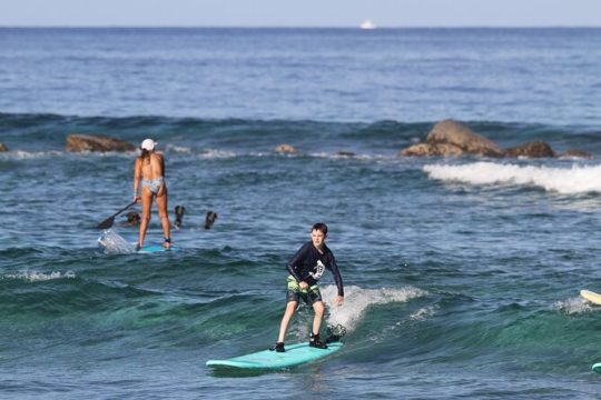 Group Surf Lessons Kona