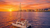 Sunset boat ride 