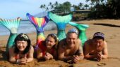 Mermaid fun and sun