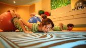 Awesome yoga experience with stability balls & straps in lovely studio.